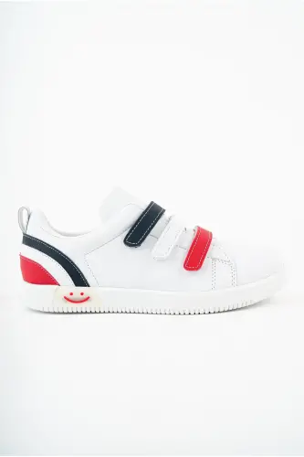 Çocuk Unisex Beyaz Spor Ayakkabı Işıklı - Beyaz - 1