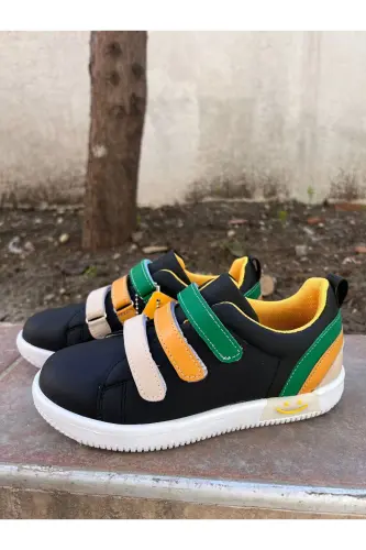 Çocuk Unisex Siyah Spor Ayakkabı Işıklı-Siyah - 3