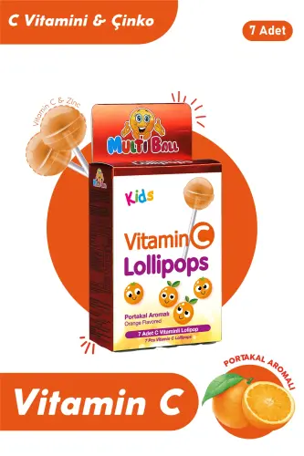 Kids Vitamin C Lolipop 7li - MULTIBALL (1)