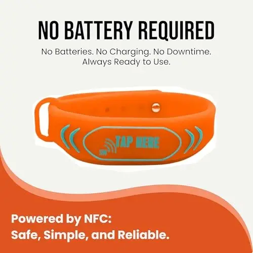 Adjustable QR Code Bracelet for Kids – Smart Safety ID Band with Scannable Emergency Profile, Waterproof Silicone Wristband, Not GPS, No Subscription, Travel & School - 7