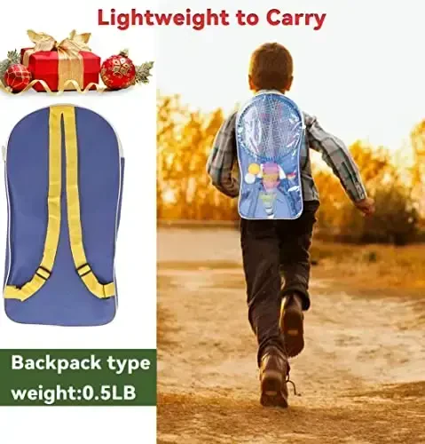 Badminton Rackets for Children,12 in 1 Shuttlecocks Racquet Sports Set w/Lightweight Carrying Bag for Kids Professionals Beginner Players Indoor Outdoor Sport Game - STSTECH (1)
