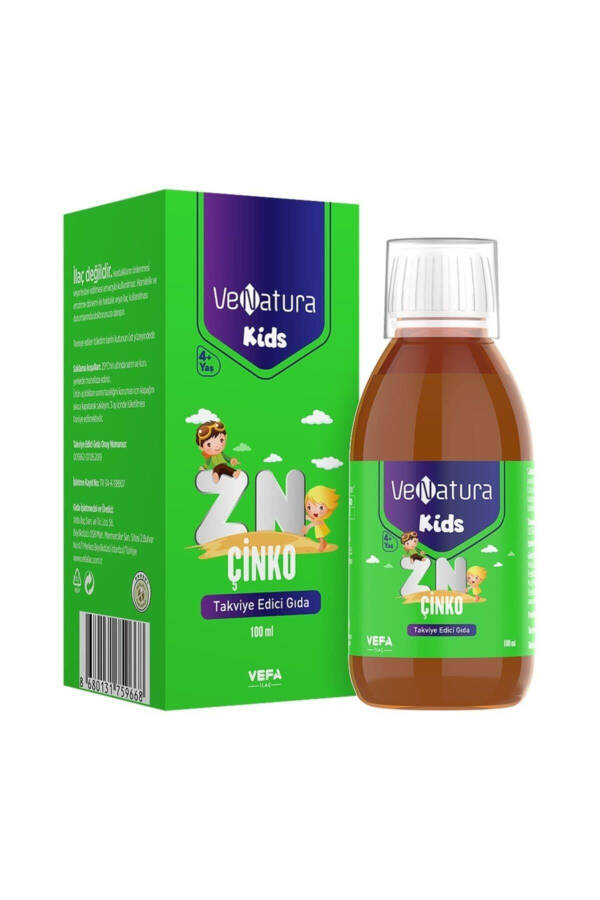 Çocuklar İçin Çinko Takviye Edici Gıda 100 ml - 4