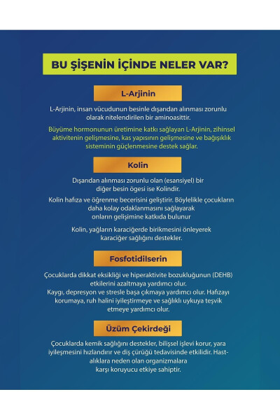 Kids Multivitamin Doğal Portakal Aromalı Şurup 150 ml - 4