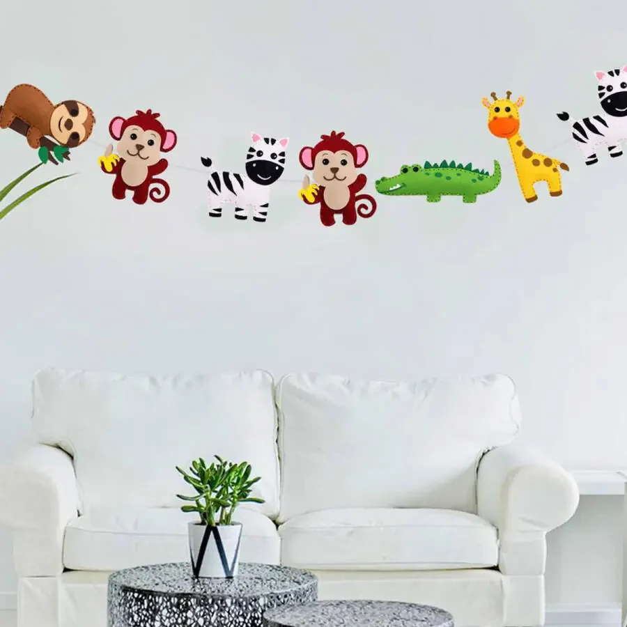 EUWBSSR Sewing Kit for Kids Crafts Supplies, DIY Sewing Kit Children, My First Sewing Kit, Beginners Educational Sewing Felt Set Girls and Boys Art Toy - 1