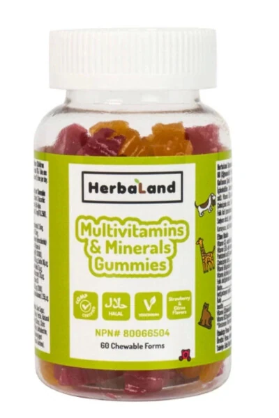 Kids Multivitamin And Minerals 60 Adet - HERBALAND