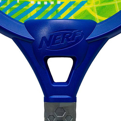 Çocuklar İçin NERF Köpük Tenis Seti - 2 Oyunculu Çocuk Tenis Seti - Jumbo Raketler ve Köpük Tenis Topu - Kapalı Alan Tenis Seti - (2) Raket ve Köpük Top Dahil - 5