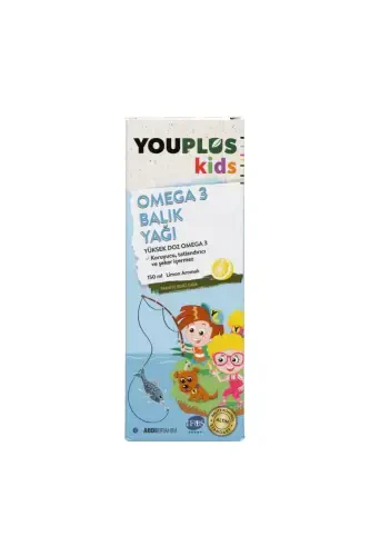 Kids Omega 3 150 ml Şurup 8699514570394 - YOUPLUS (1)