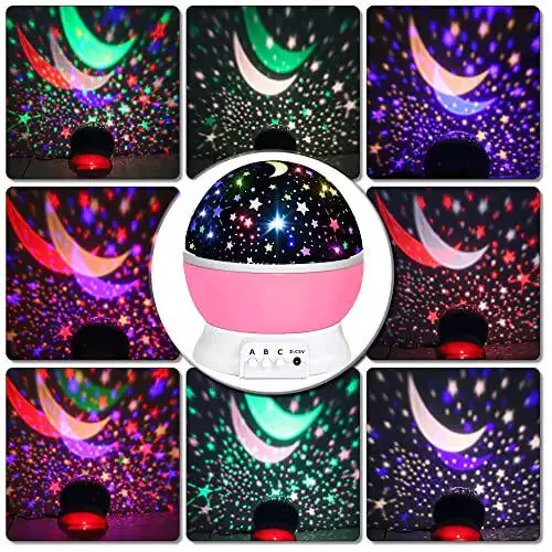 Toys for 1-10 Year Old Girls,Star Projector for Kids 2-9 Year Old Girl Gift Toys for 3-8 Year Old Girls Christmas Gift for 4-7 Year Old Boys Birthday Gift Stocking Stuffers for Kid - 2