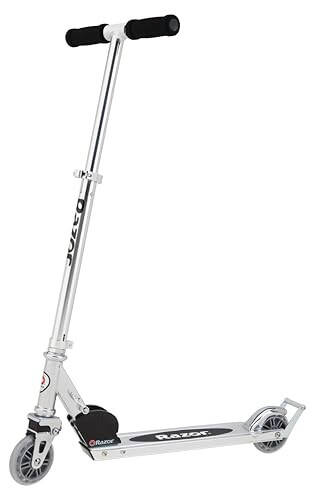 Razor AW Kick Scooter for Kids - Wheelie Bar, Lightweight, Foldable, Aluminum Frame, and Adjustable Handlebars - 4