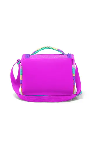 Kids Pembe Rengarenk Dondurma Desenli 3’lü Okul Çanta Seti SET0123731 - Pembe Rengarenk - 6