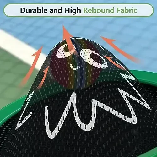 Smartwo Portable Paddles and Bouncy Balls Set for Kids or Adults’ Indoor Outdoor Activities, Sport Game for Beginner or Intermediate, Swing Racket in Beach Pool Backyard Playground Lawn Park or Court - 6