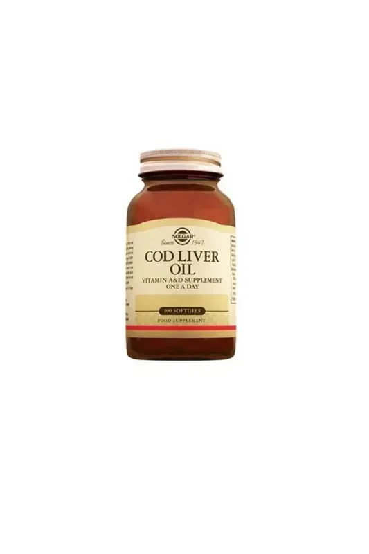 Cod Liver Oil 100 Capsules - SOLGAR