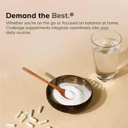Codeage Liposomal NAD+ Resveratrol va Vitamin B bilan - Energiya va Sog'lom Qarishni Qo'llab-quvvatlash uchun NAD Plus Ultra - Kversetin, Betain, Riboflavin bilan NAD Vitamin qo'shimchasi - Bioavailable - 90 kapsula - 6