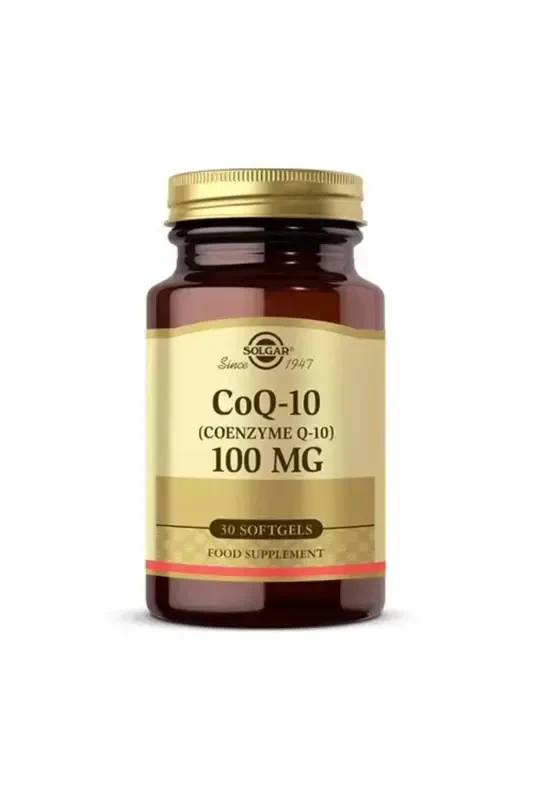 Coenzyme Q-10 100 Mg 30 Softgels - SOLGAR