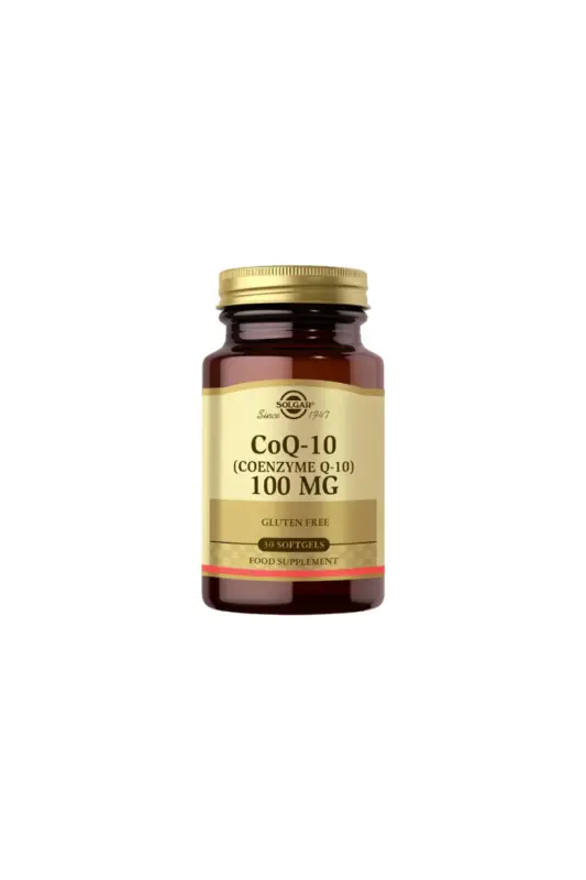 Coenzyme Q-10 100 Mg 30 Softgels - SOLGAR