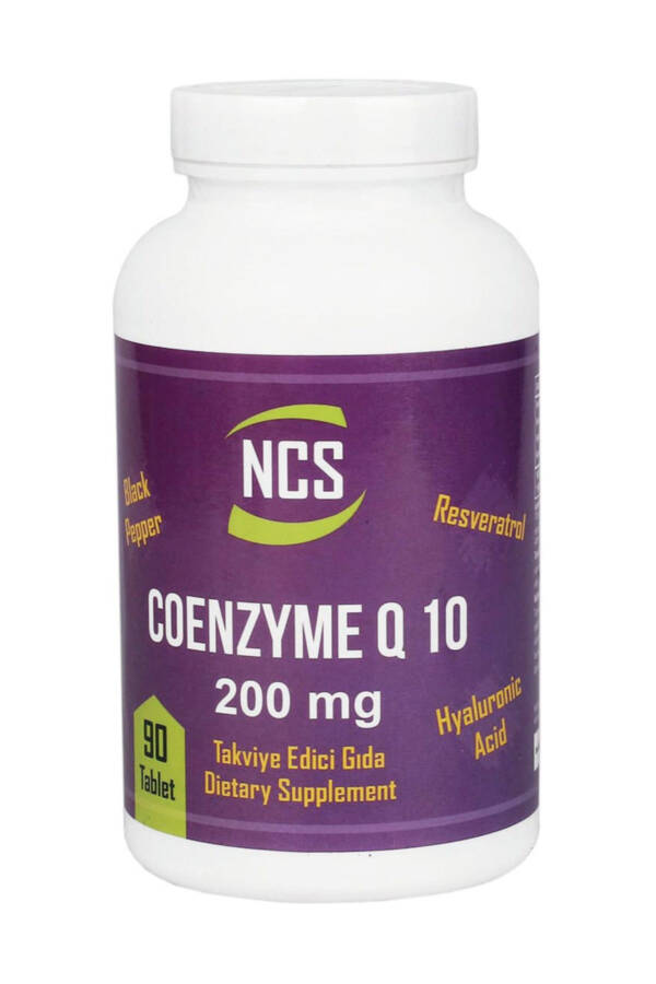 Coenzyme Q-10 200 mg 90 Tablets - 1