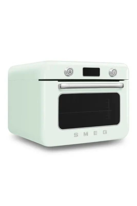 Cof01pgeu Retro Serisi Solo Tezgah Üstü Kombi Buharlı Fırın Pastel Yeşil-Pastel Yeşil - 8