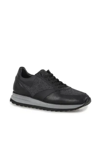 Coffee 100% Leather Eva Sole Casual Shoes - 3