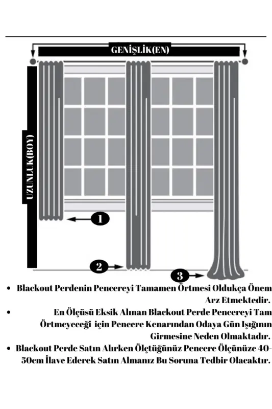 Coffee Blackout Blackout Curtain Plain Stitching All Sizes Available (Width X Height) Luxury 1st Class - BROWN - 3