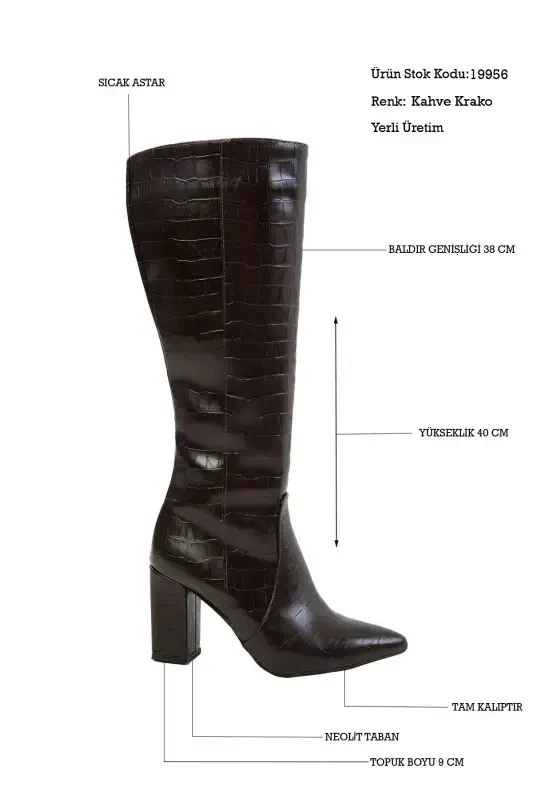 Coffee Krako Women's Boot 19956-Coffee Krako - 2