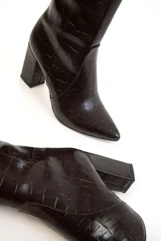 Coffee Krako Women's Boot 19956-Coffee Krako - 6