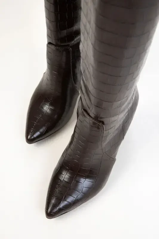 Coffee Krako Women's Boot 19956-Coffee Krako - 8