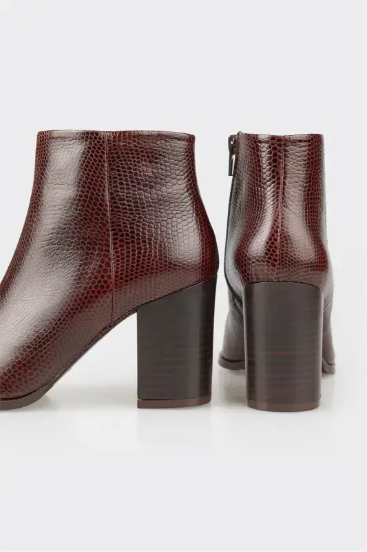 Coffee Leather Women Classic Boot - 4