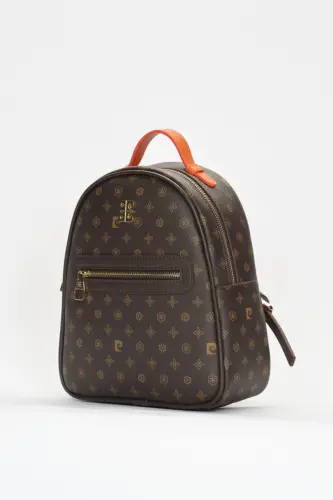 Coffee Monogram Women's Backpack 05PO22Y1541-Coffee Monogram - 3