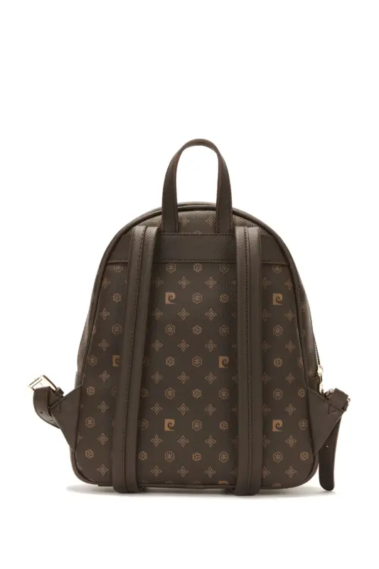 Coffee Monogram Women's Backpack 05PO22Y1577-Coffee Monogram - 6