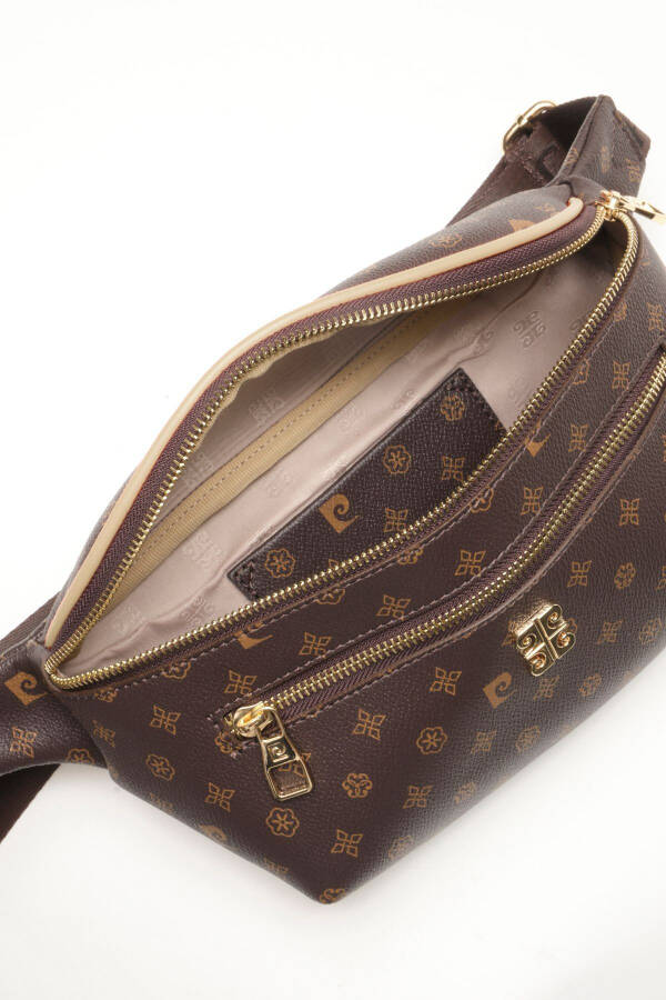 Coffee Monogram Women's Waist Bag 05PO22Y1542 - 4