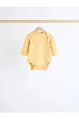 Çok Karakterli Bebek %100 Pamuklu Body 5'li Paket-Çok karakterli - 3