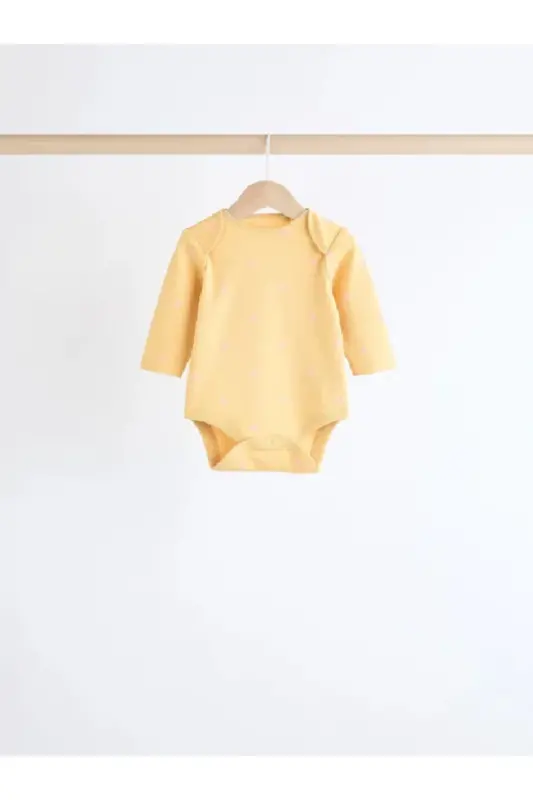 Çok Karakterli Bebek %100 Pamuklu Body 5'li Paket-Çok karakterli - 3