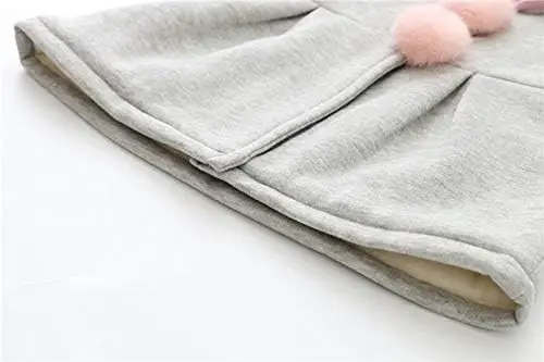 CoKate Infant Baby Girl Fall Winter Hooded Coat Sweet Rabbit Jackets Outerwear - 6