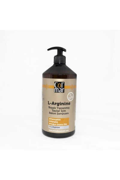 Col-mar L-arginine Salt-Free Care Shampoo for Colored and Damaged Hair 1000 ml - COLMAR