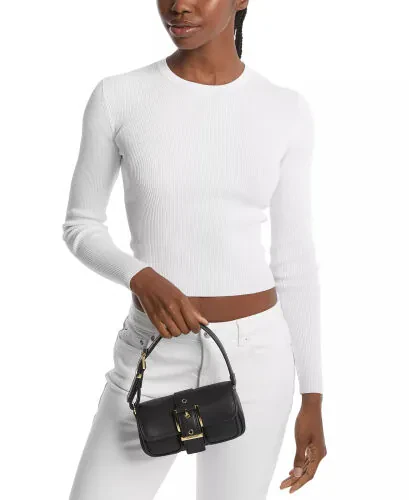 Colby Mini Leather Pouchette-Black - Modazone (1)