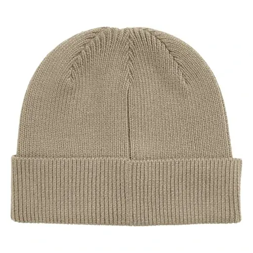 Cole Haan Men's Heritage Rib Cuff Wool Beanie Hat, One Size - 4
