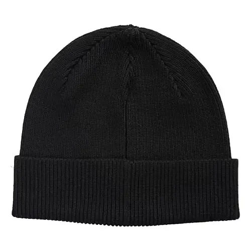 Cole Haan Men's Heritage Rib Cuff Wool Beanie Hat, One Size - 4