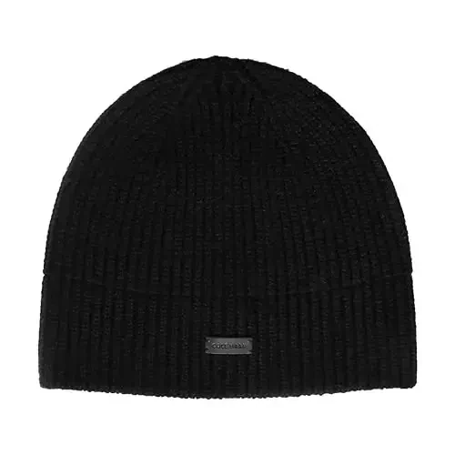 Cole Haan Mens Knit Beanie - No Cuff Design - 6