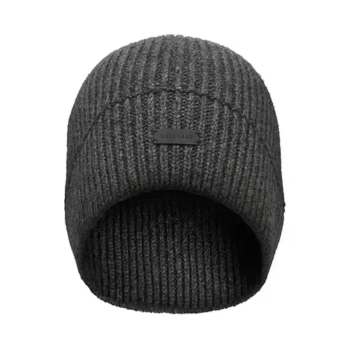 Cole Haan Knit Beanie for Men, One Size, No Cuff Design with Premium Comfort and Durable Quality for Everyday Style - 3