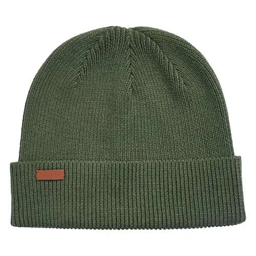Cole Haan Men's Heritage Rib Cuff Wool Beanie Hat, One Size - 3
