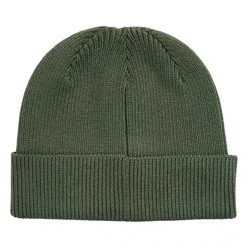 Cole Haan Men's Heritage Rib Cuff Wool Beanie Hat, One Size - 4