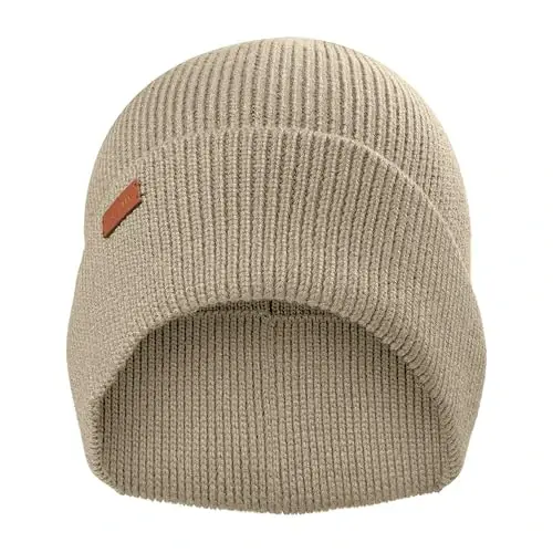 Cole Haan Men's Heritage Rib Cuff Wool Beanie Hat, One Size - 2