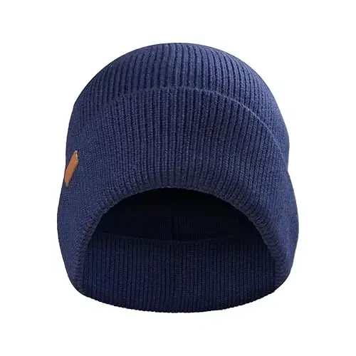 Cole Haan Men's Heritage Rib Cuff Wool Beanie Hat, One Size - COLE HAAN (1)