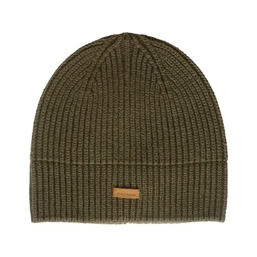 Cole Haan Men's Knit Beanie-No Cuff Design - 6