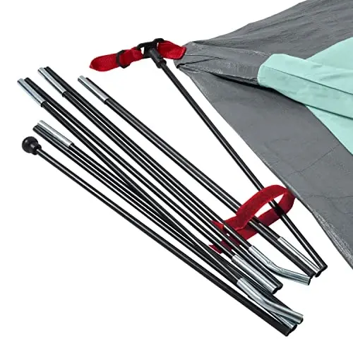 Coleman Skydome Tent with 5 Minute Setup, 2/4/6/8-Person Weatherproof Tent with Rainfly & Carry Bag, 20% More Headroom Than Traditional Canopies - 4