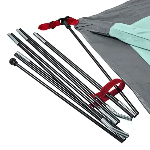 Coleman Skydome Tent with 5 Minute Setup, 2/4/6/8-Person Weatherproof Tent with Rainfly & Carry Bag, 20% More Headroom Than Traditional Canopies - 4