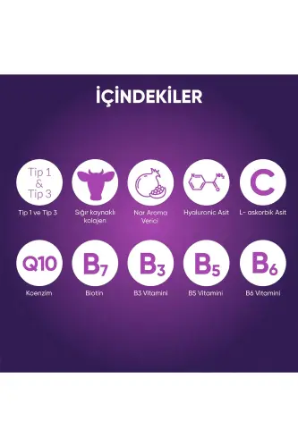 Collagen Beauty Yüksek Biyoaktif Hidrolize Kolajen %100 Saf Ve Doğal - 7 Tüp - 4