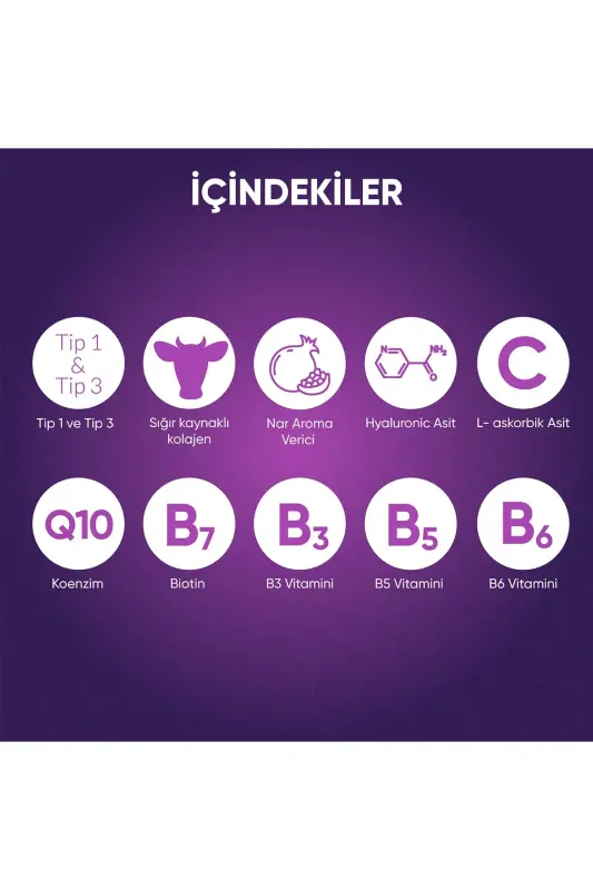 Collagen Beauty Yüksek Biyoaktif Hidrolize Kolajen %100 Saf Ve Doğal - 7 Tüp - 4