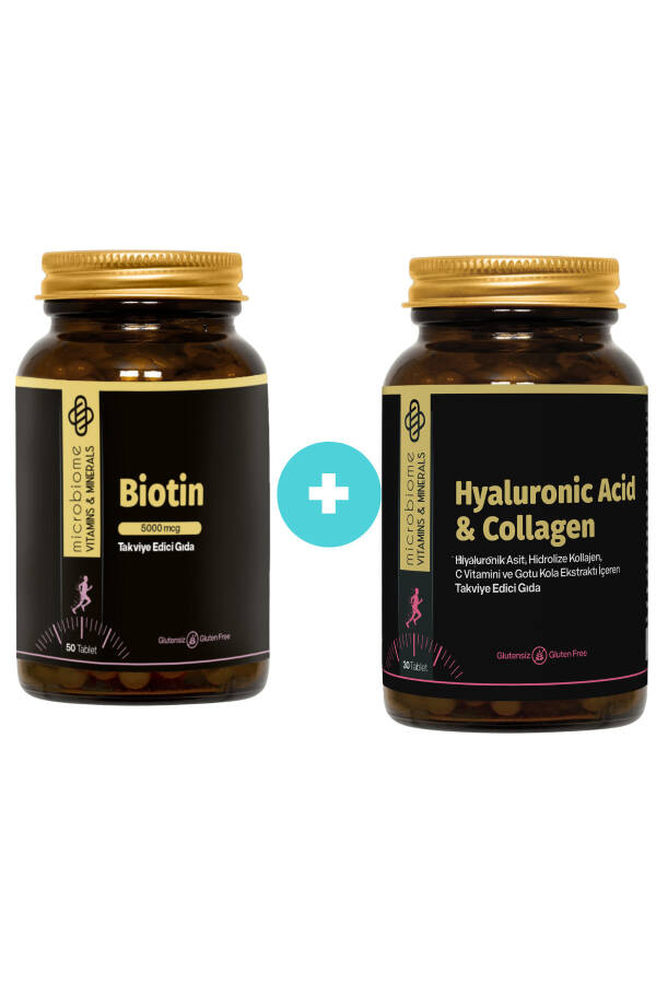 Collagen Complex & Hyaluronic Acid + 5000 mcg Biotin - 1