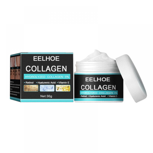 Collagen Cream for Men, Men Anti-wrinkle Cream, Men Face Moisturizer Cream, Day & Night Skin Care Lotion (30g) - 10